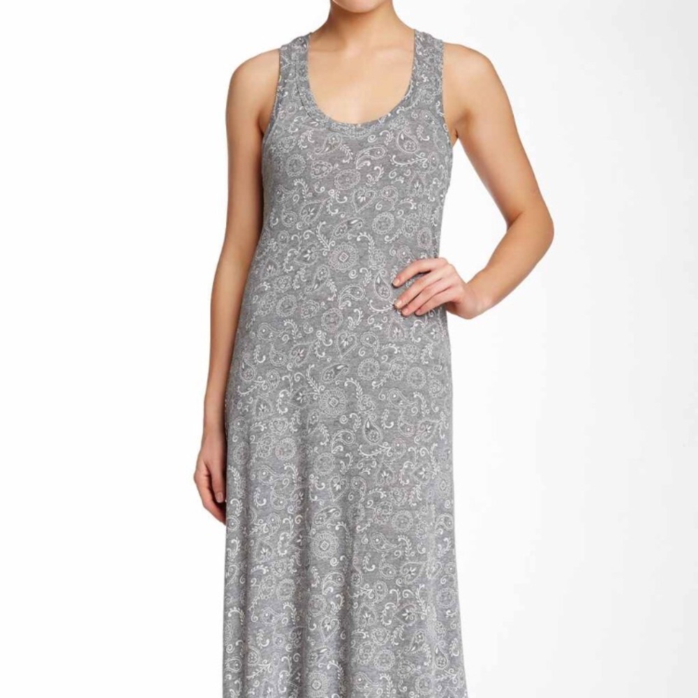 Racer back maxi dress